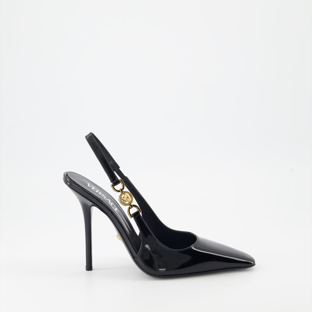 Pumps Escarpins Medusa '95 Versace Schwarz Femme