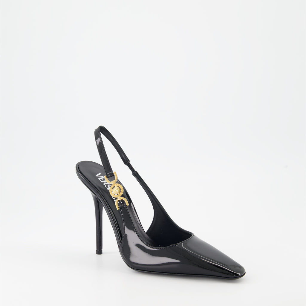 Pumps Escarpins Medusa '95 Versace Schwarz Femme