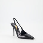 Pumps Escarpins Medusa '95 Versace Schwarz Femme