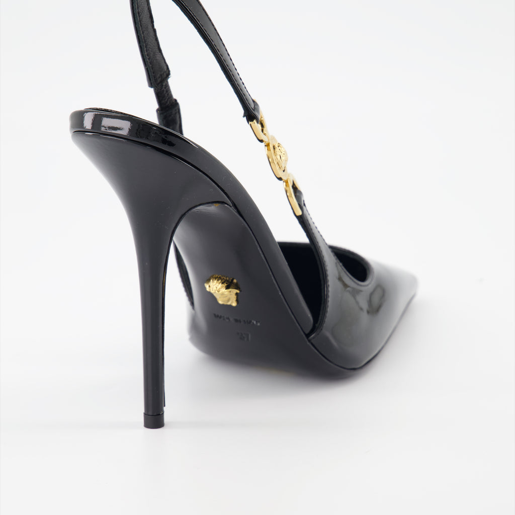 Pumps Escarpins Medusa '95 Versace Schwarz Femme