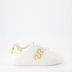 Sneaker Zapatillas Blancas Greca Versace Blanco Femme