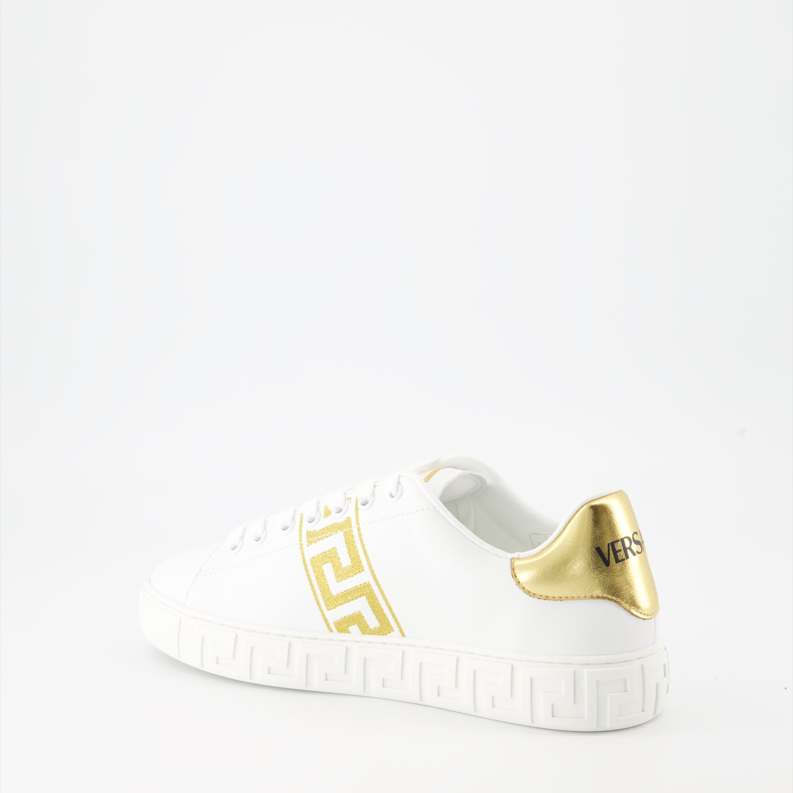 Sneaker Zapatillas Blancas Greca Versace Blanco Femme