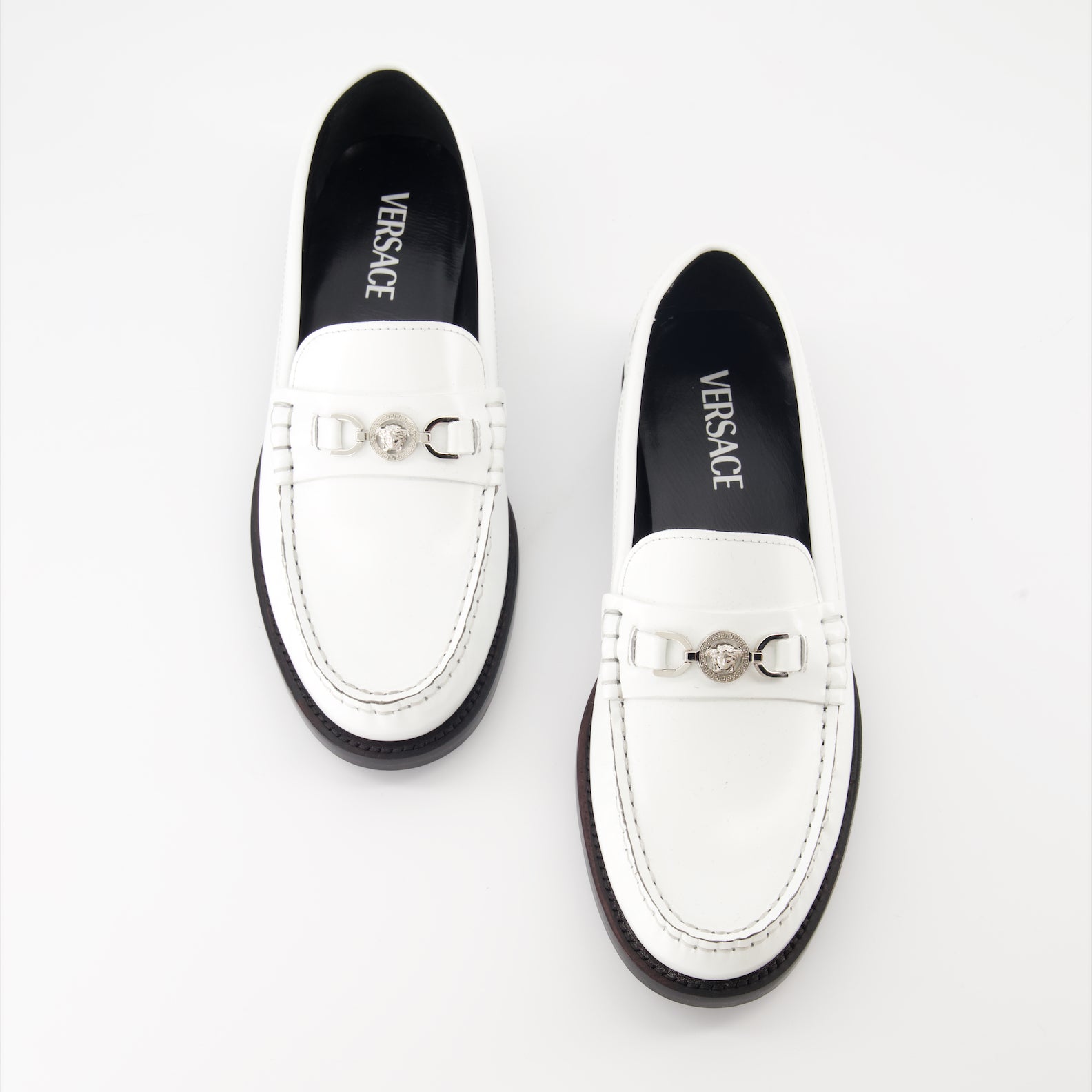 Loafers Medusa '95 Loafers Versace White Women