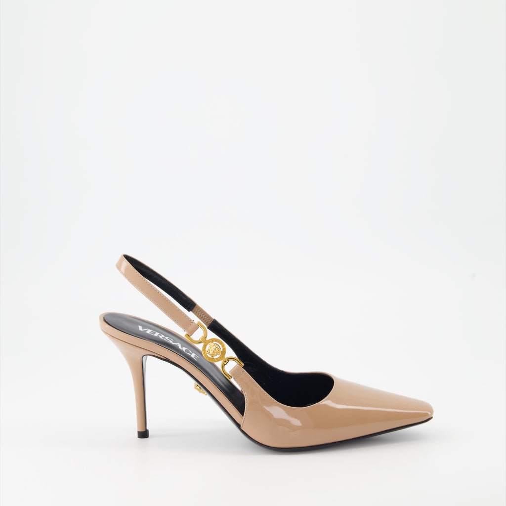 Pumps Escarpins Medusa '95 Versace Beige Femme