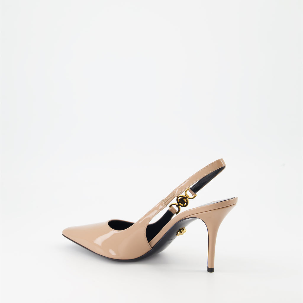 Pumps Escarpins Medusa '95 Versace Beige Femme