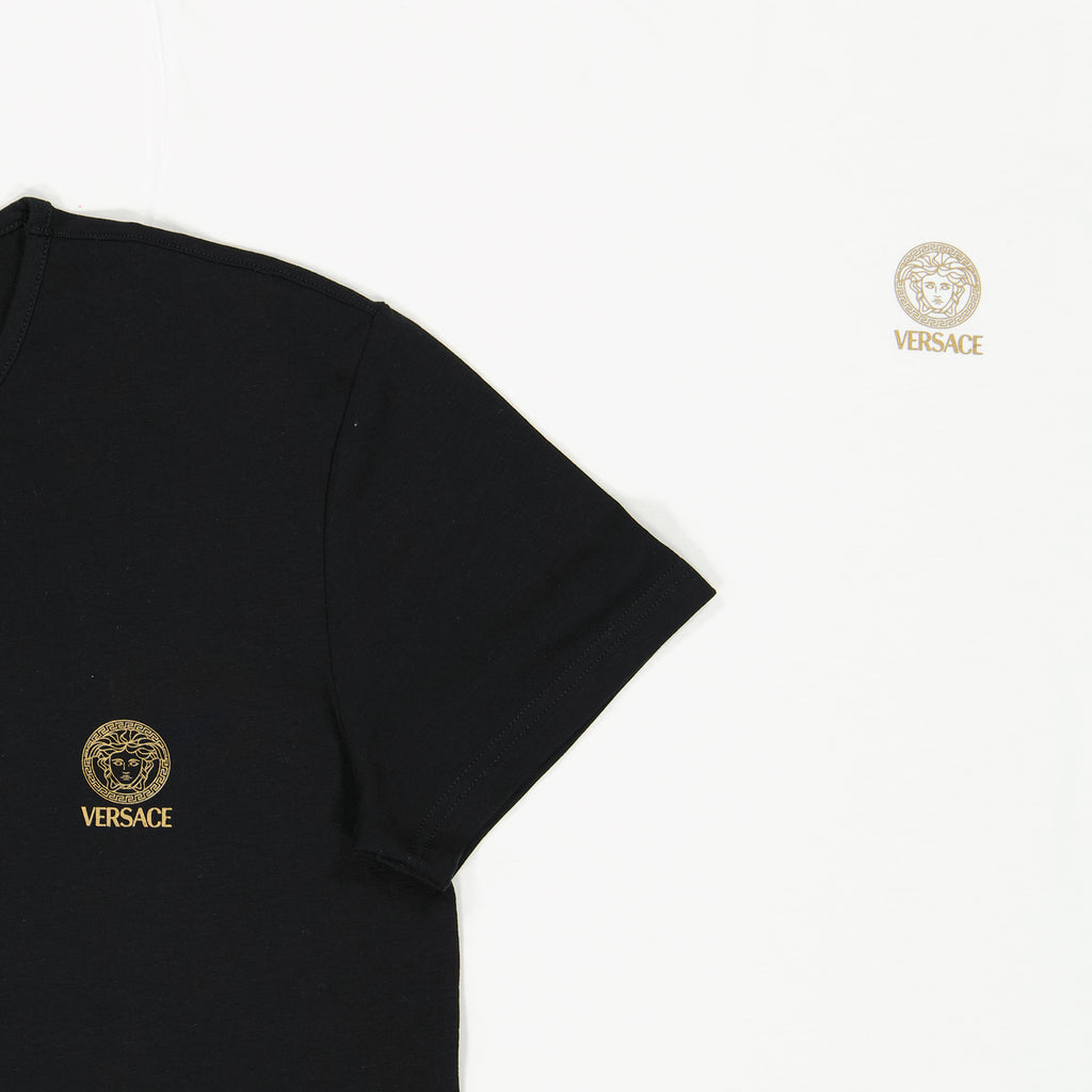 Unterwäsche und homewear Lot de tricots de corps Versace Weiß Homme