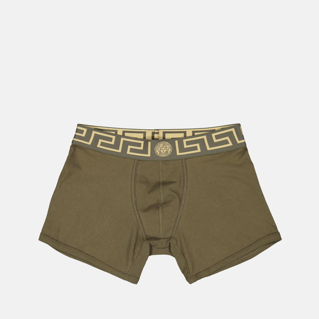 Roupa íntima e homewear Boxer Medusa Versace Verde Homme