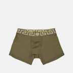 Roupa íntima e homewear Boxer Medusa Versace Verde Homme
