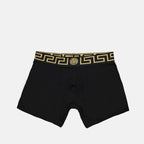 Roupa íntima e homewear Boxer Medusa Greca Versace Preto Homme