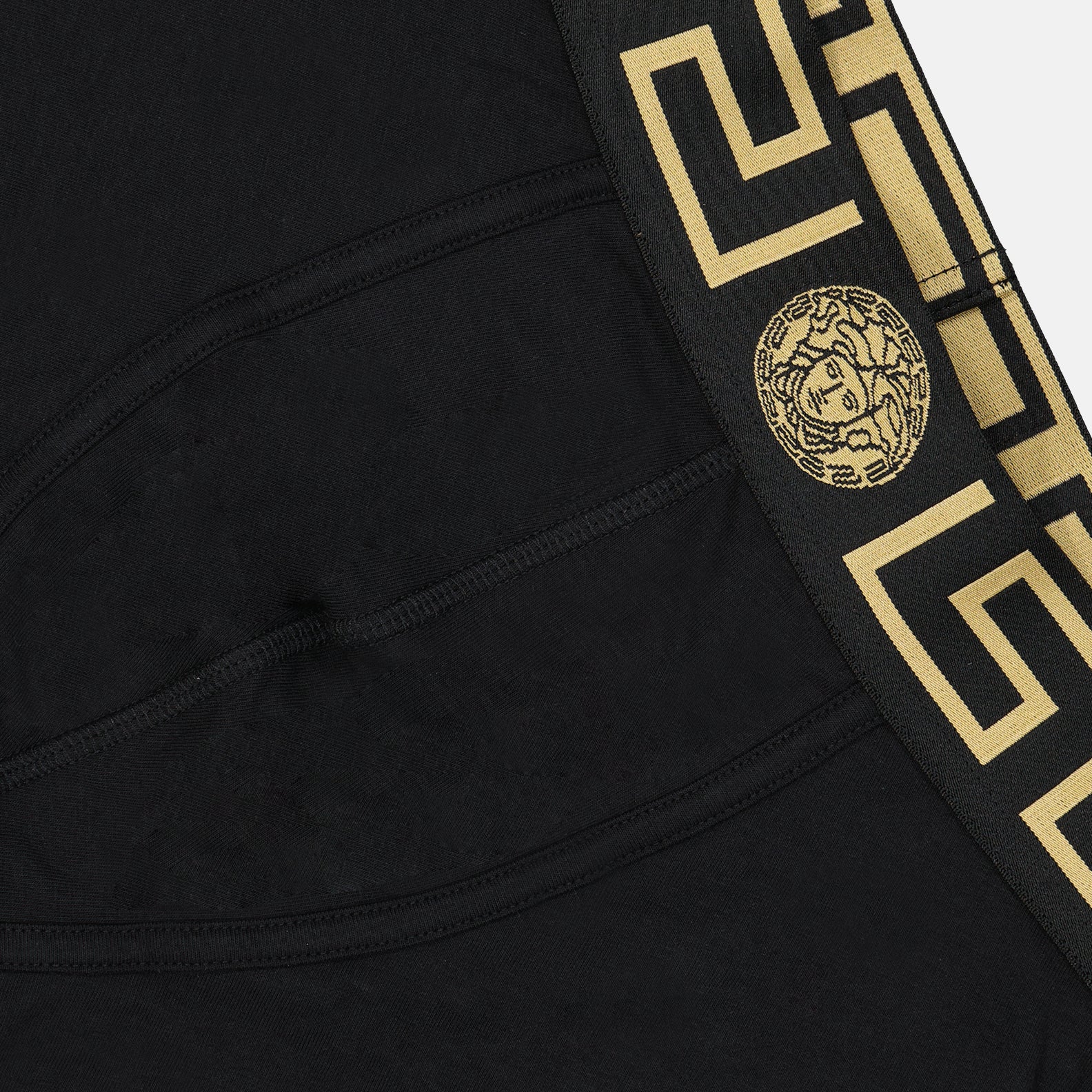 Roupa íntima e homewear Boxer Medusa Greca Versace Preto Homme