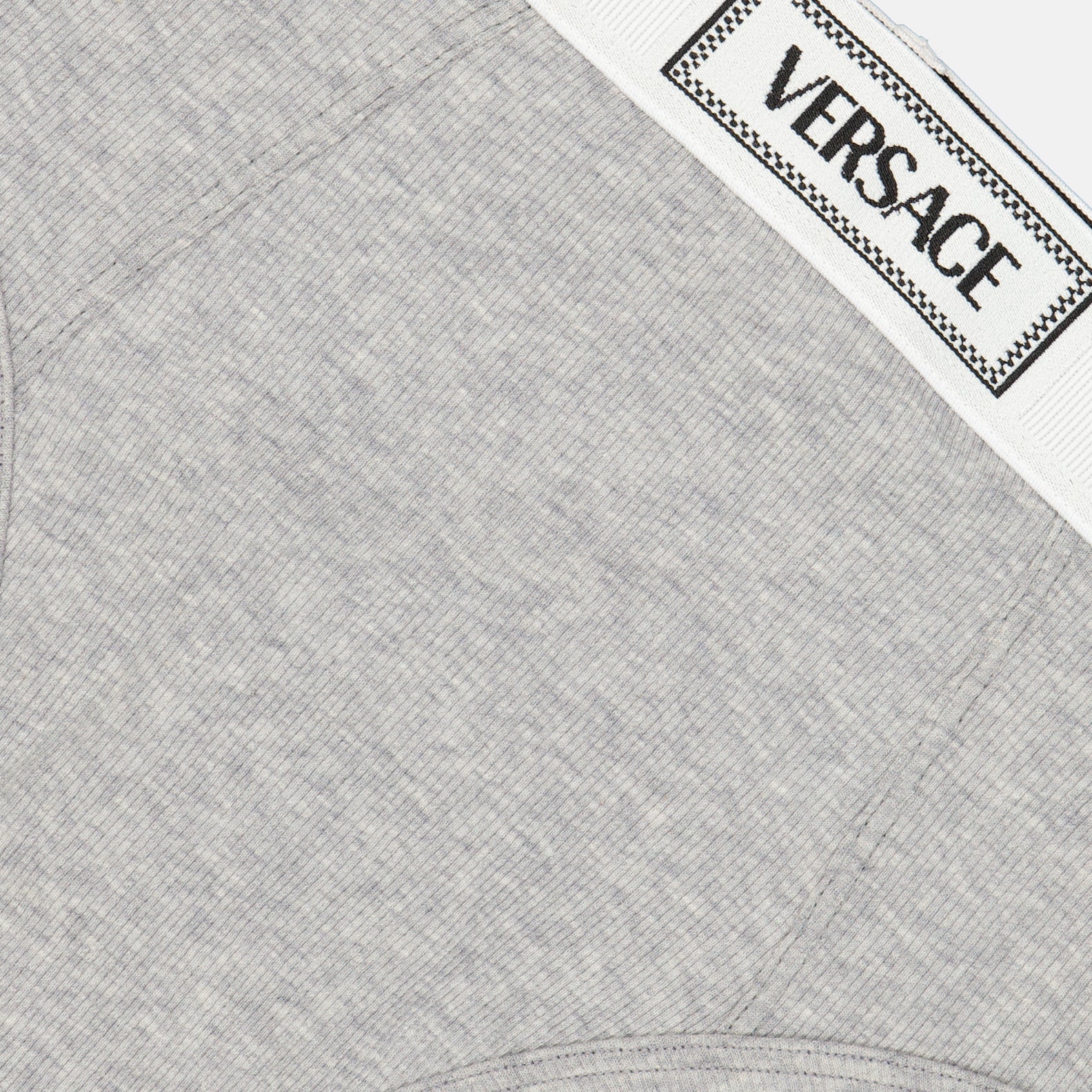 Sous-vêtements et homewear Slip à logo Versace Gris Femme