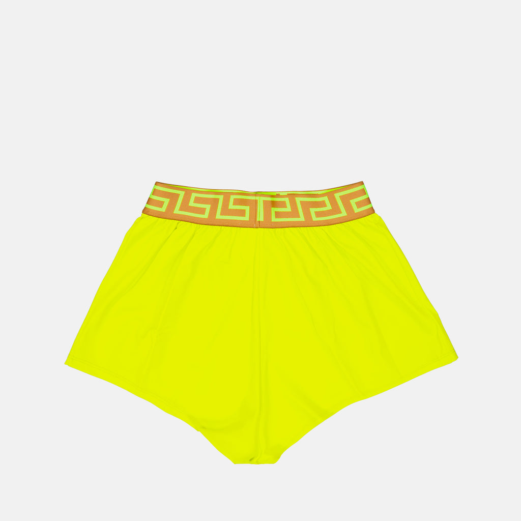 Beachwear Short de bain Medusa Versace Jaune Femme