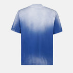 T-shirts T-shirt Medusa délavé Versace Bleu Homme