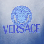 T-shirts T-shirt Medusa délavé Versace Bleu Homme