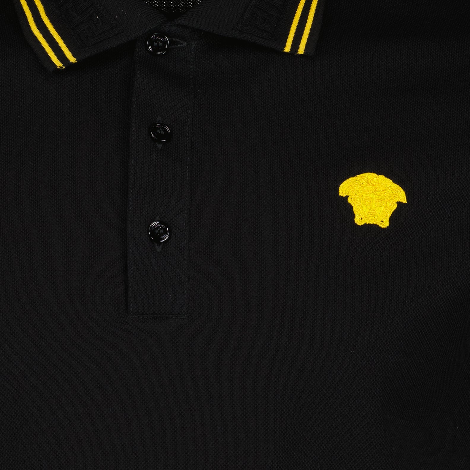Polos Polo Medusa Versace Noir Homme