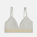 Intimo e homewear Reggiseno Medusa Greca Versace Grigio Femme