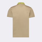 Polos Polo Medusa Greca Versace Beige Homme
