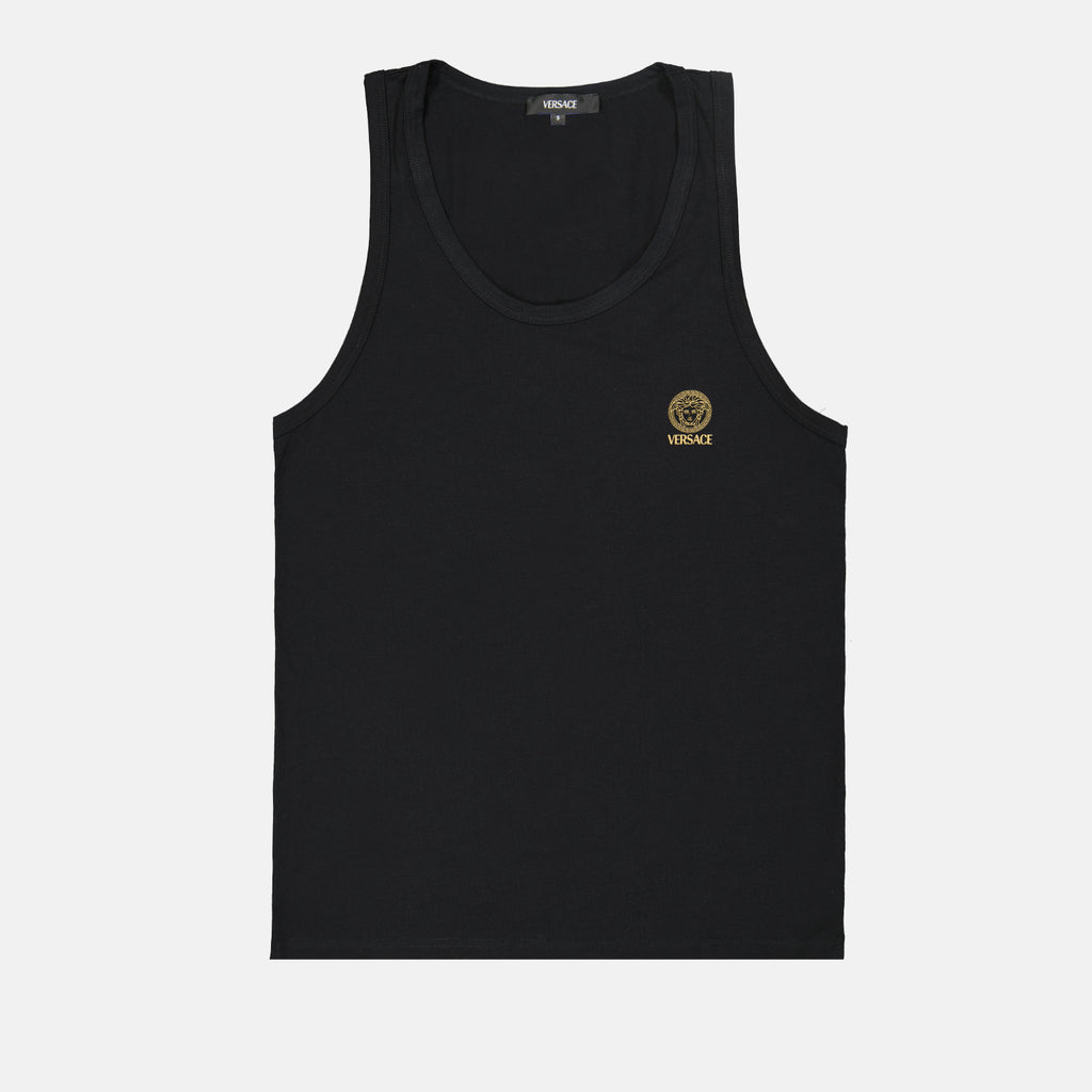 Sous-vêtements et homewear Débardeur Medusa Versace Noir Homme
