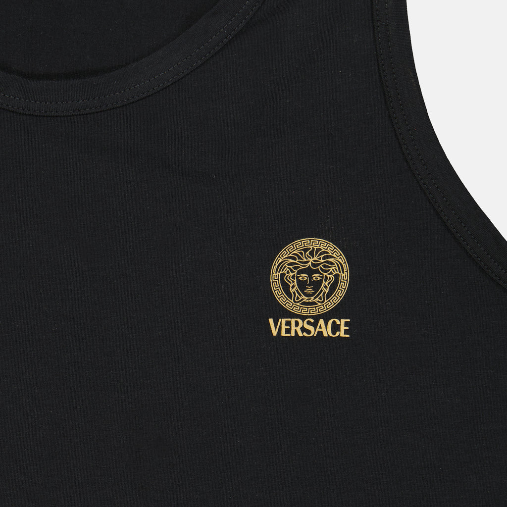 Sous-vêtements et homewear Débardeur Medusa Versace Noir Homme