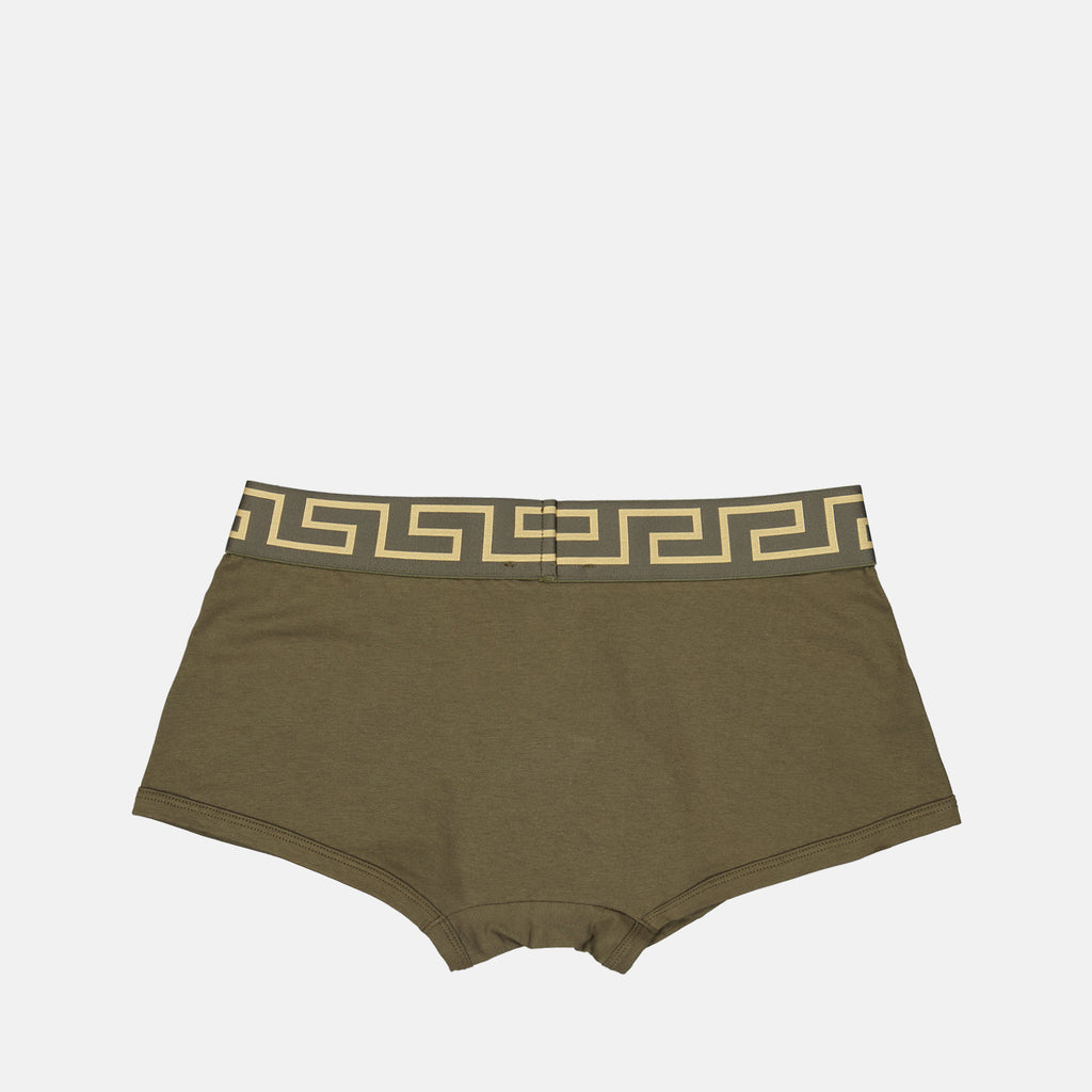 Sous-vêtements et homewear Boxer Medusa Greca Versace Vert Homme