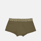 Sous-vêtements et homewear Boxer Medusa Greca Versace Vert Homme