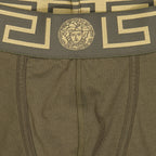 Sous-vêtements et homewear Boxer Medusa Greca Versace Vert Homme