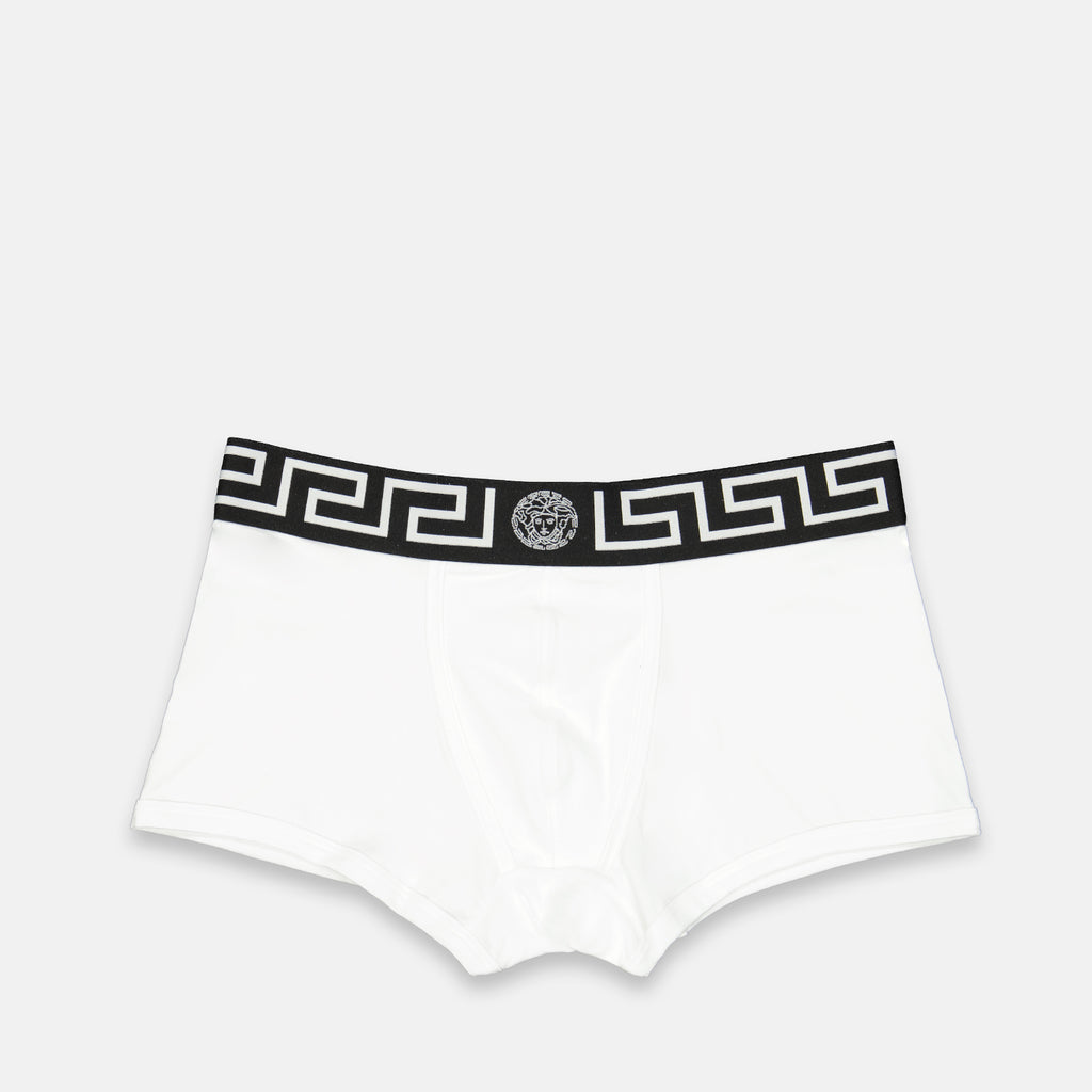 Roupa íntima e homewear Boxer Medusa Greca Versace Branco Homme