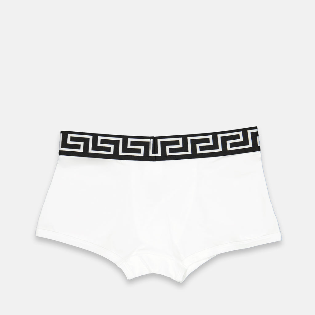 Roupa íntima e homewear Boxer Medusa Greca Versace Branco Homme