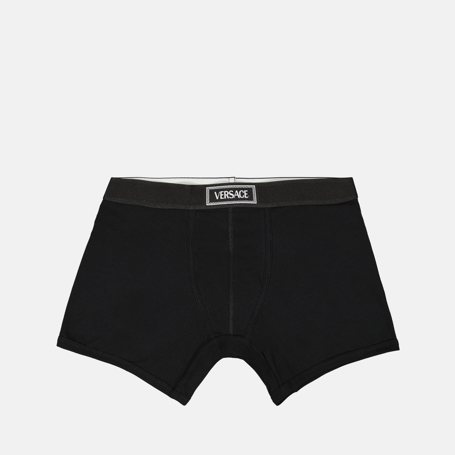 Roupa íntima e homewear Logo Boxer Versace Preto Homme