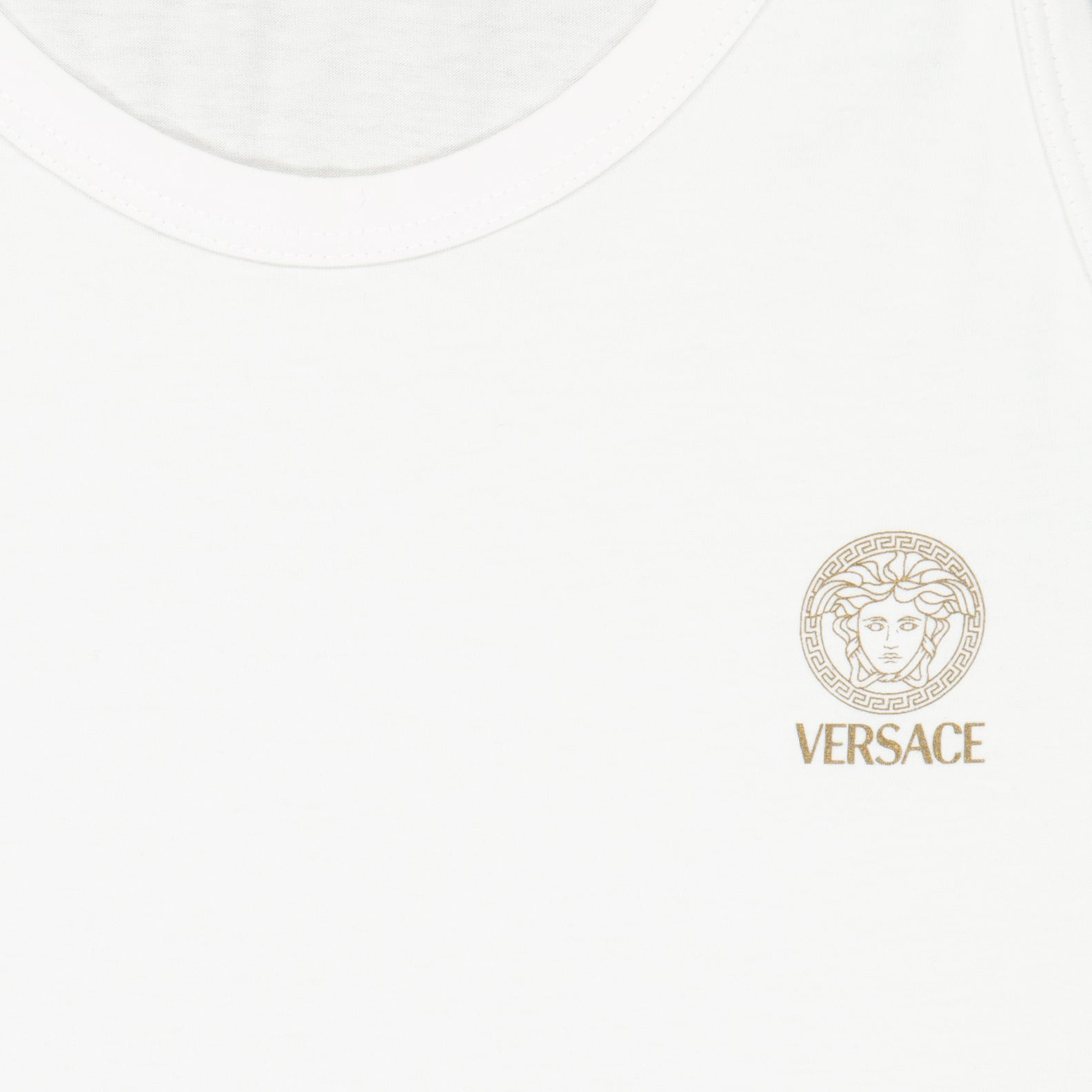 Sous-vêtements et homewear Débardeur Medusa Versace Blanc Homme