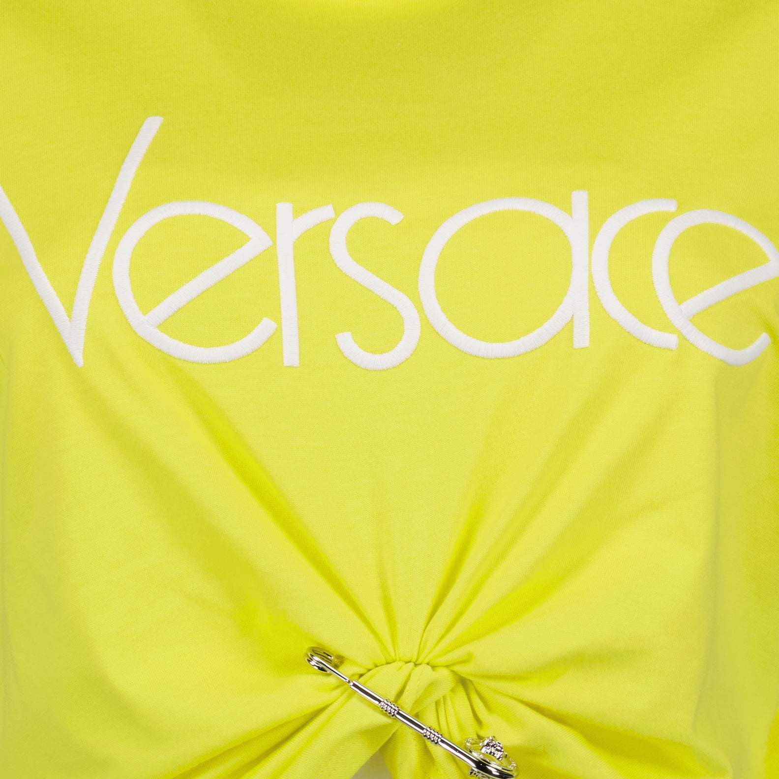 T-shirts 1978 Re-Edition cropped t-shirt Versace Yellow Women