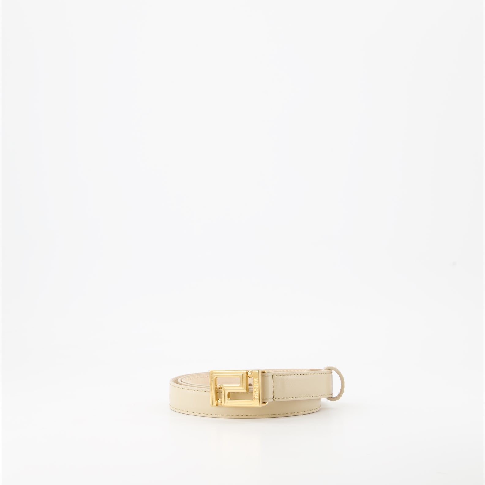Belts Greca Belt Versace Beige Women