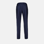 Calças Pantalon à pinces Versace Azul Homme