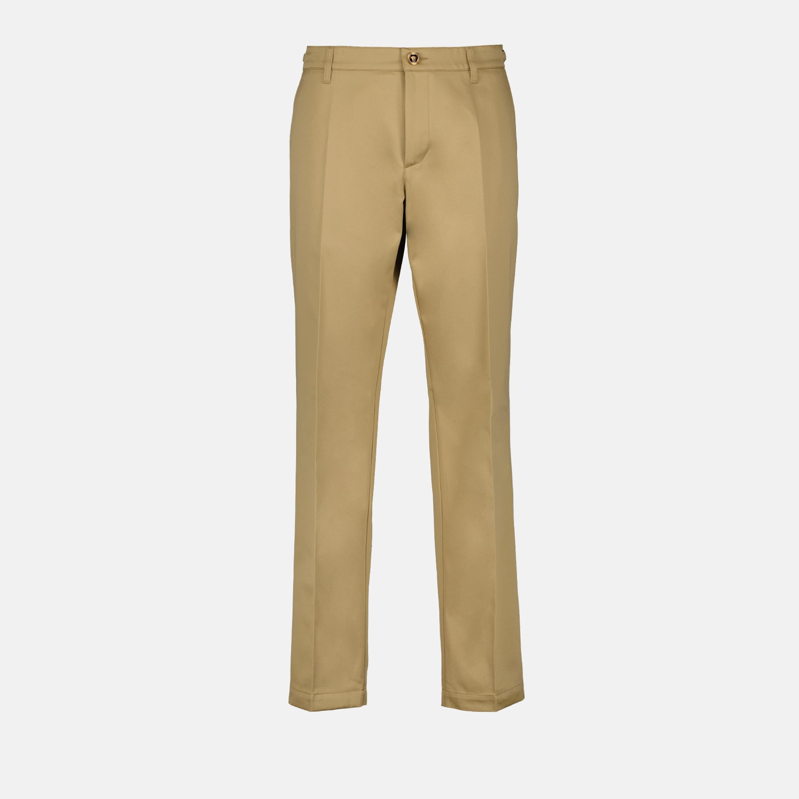 Hosen Gerade geschnittene Hosen Versace Beige Homme