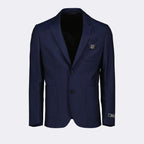 Vestes Veste blazer Versace Bleu Homme