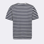 T-shirts T-shirt marinière Versace Bleu foncé Homme