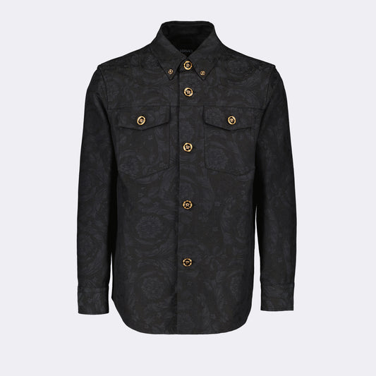 Barocco shirt jacket
