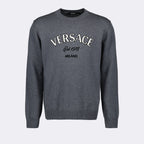 Maglieria Maglione Versace Milano Versace Grigio Homme