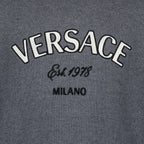 Maglieria Maglione Versace Milano Versace Grigio Homme