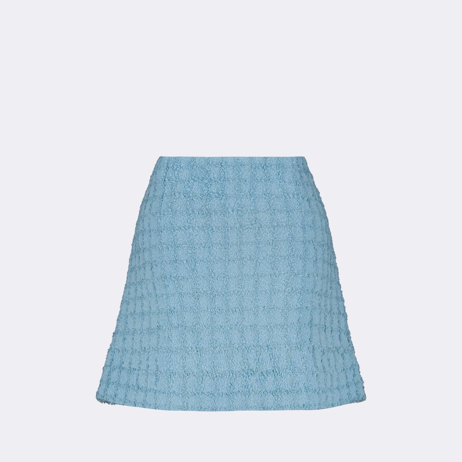 Röcke Mini-jupe en tweed Versace Blau Femme