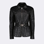 Vestes Veste matelassée Barocco Versace Noir Femme