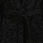 Roupa íntima e homewear Robe Barocco Versace Preto Unissex