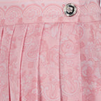 Röcke Jupe Barocco en soie Versace Rosa Femme