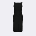 Vestidos Vestido de Cocktail Versace Preto Femme