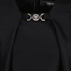 Kleider Schwarzes Wollkleid Versace Schwarz Femme