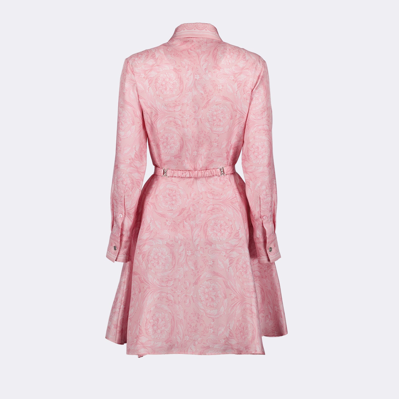 Robes Robe chemise Barocco Versace Rose Femme