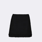 Skirts Tweed mini skirt Versace Black Women