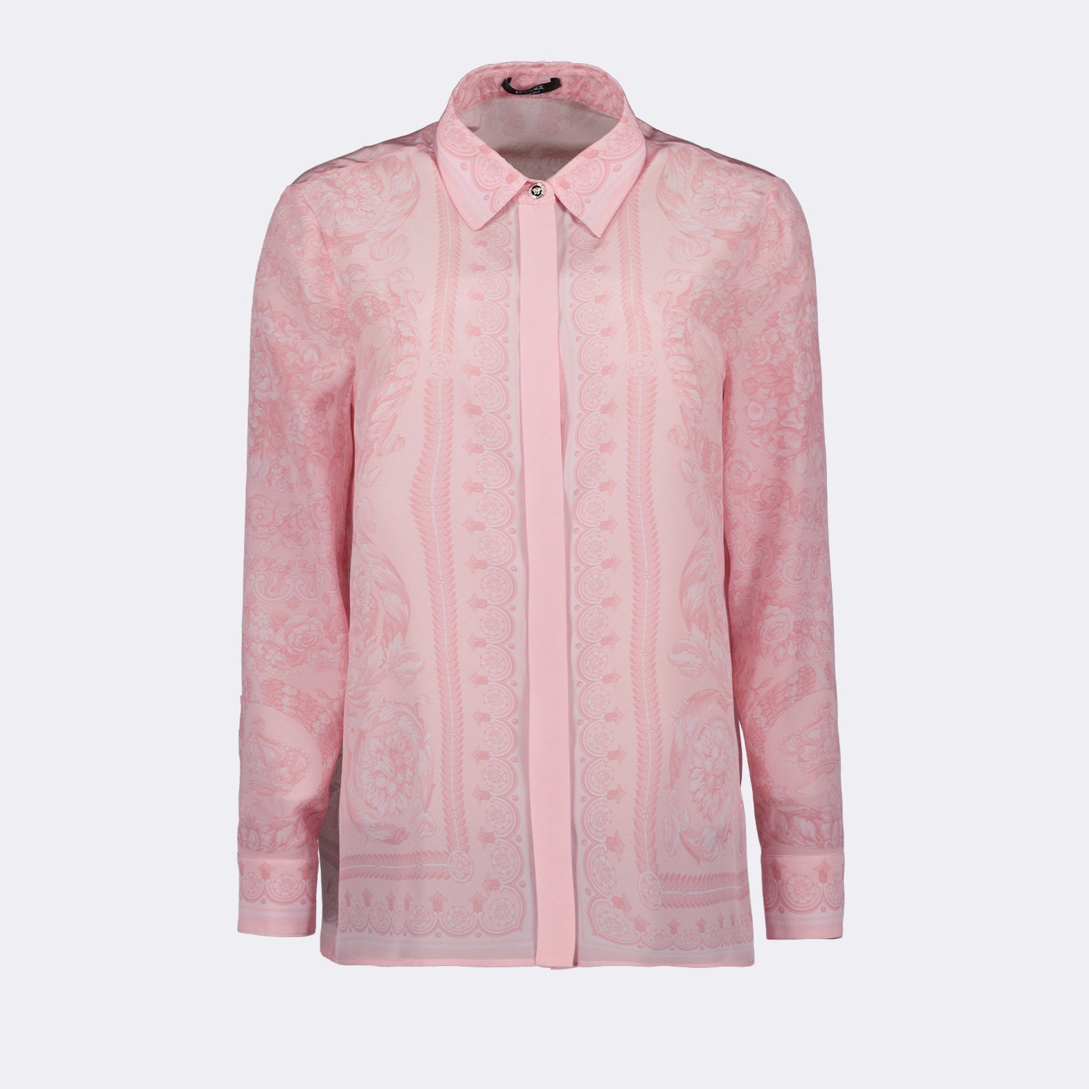Camicie Chemise Barocco Versace Rosa Femme