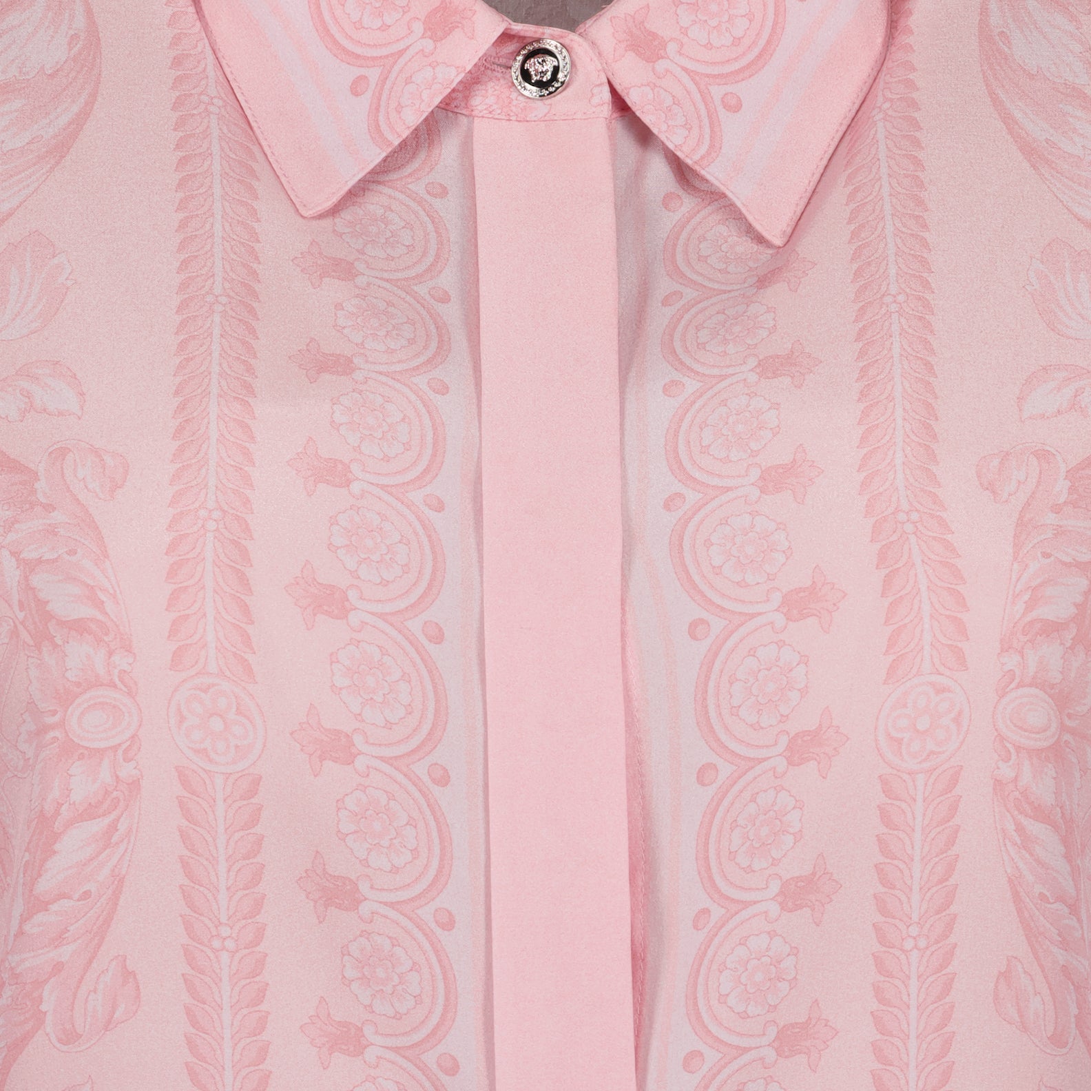 Camicie Chemise Barocco Versace Rosa Femme