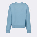 Knitwear Wool cardigan Versace Blue Women